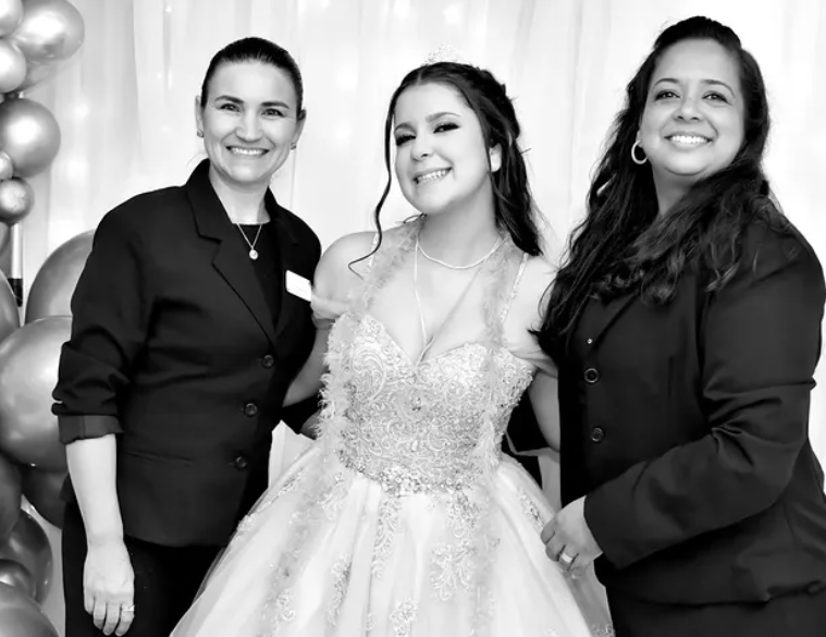 Equipe com debutante